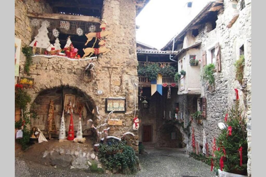 Ca' Berti Appartamento Con Terrazza Ville Del Monte Tenno Exterior photo